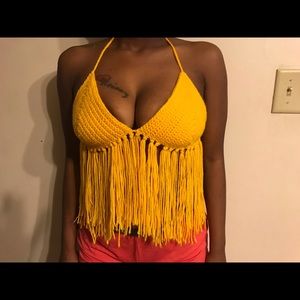 Custom made crochet tops